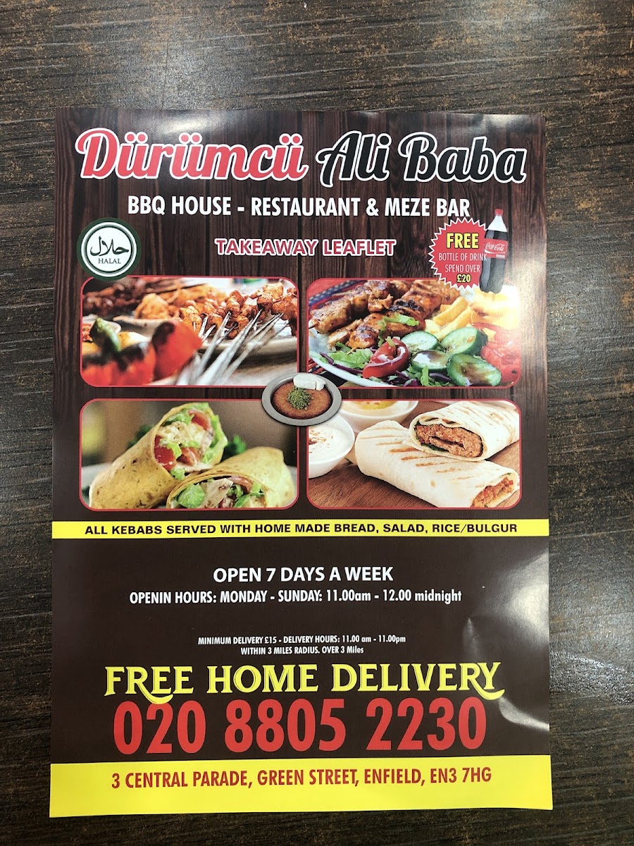 Durumcu Ali Baba Menu - Image 6